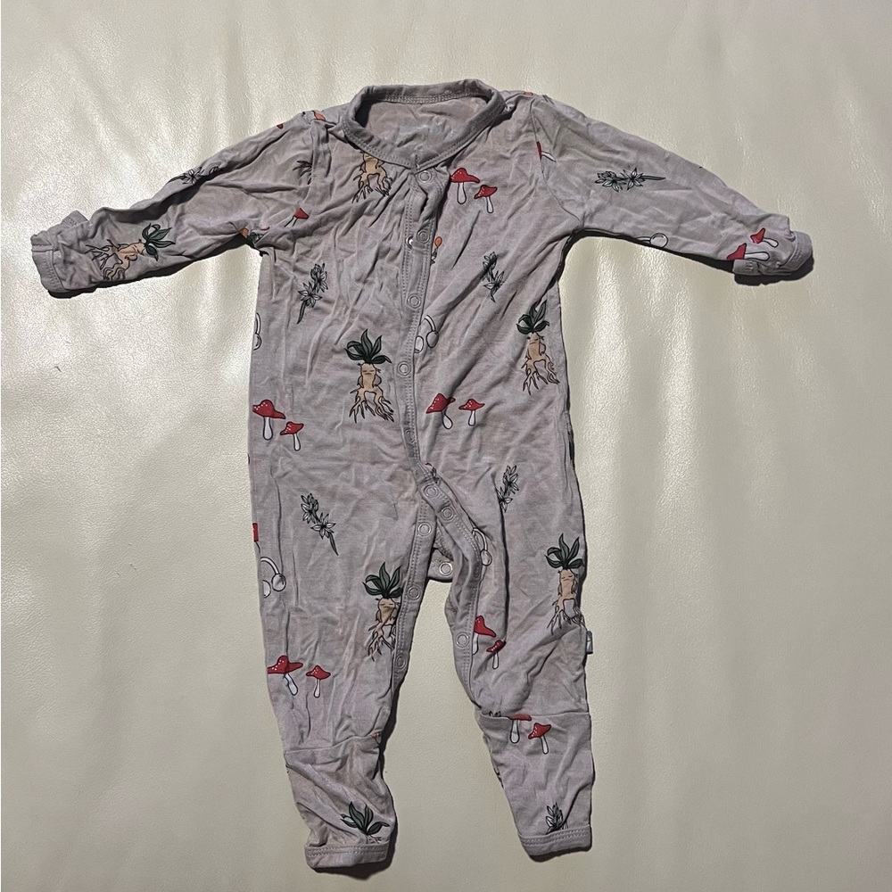 Kyte Baby Harry Potter Herbology Snap Footless One Piece 0-3months